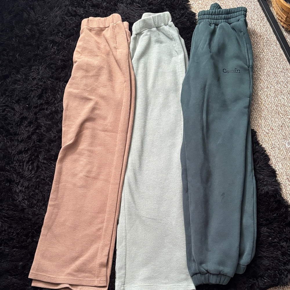 Bottoms - brown, Gray, and Black